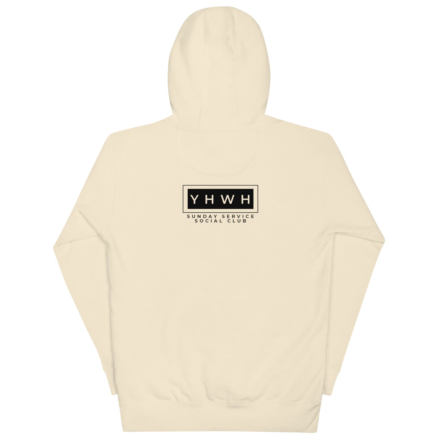 **Sunday Service Social Club Hoodie – YHWH Edition**