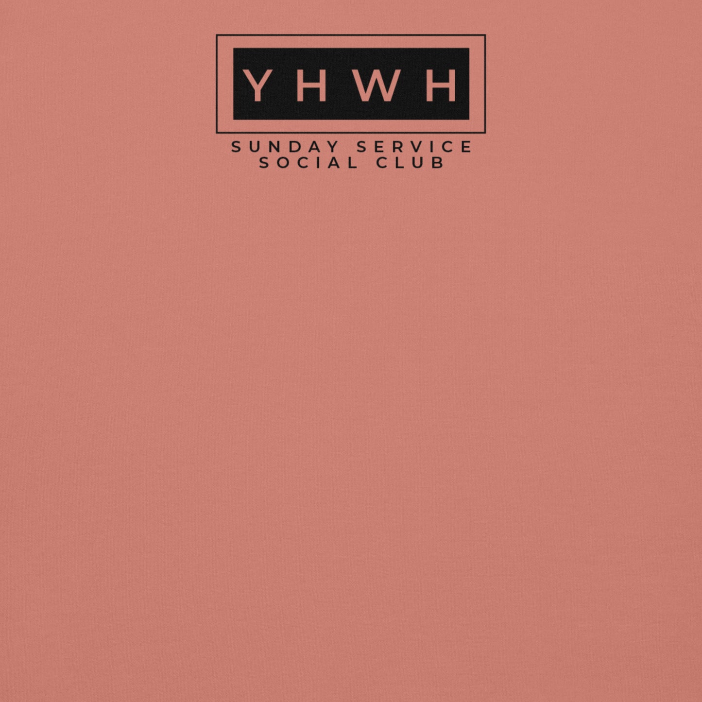 **Sunday Service Social Club Hoodie – YHWH Edition**