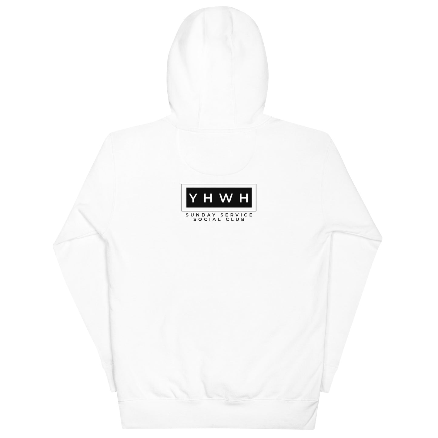 **Sunday Service Social Club Hoodie – YHWH Edition**