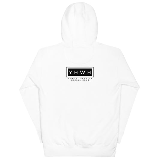 **Sunday Service Social Club Hoodie – YHWH Edition**